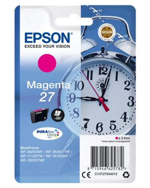 Original Epson C13T27034012 / 27 Tinte magenta günstig bei office supplies  24 kaufen