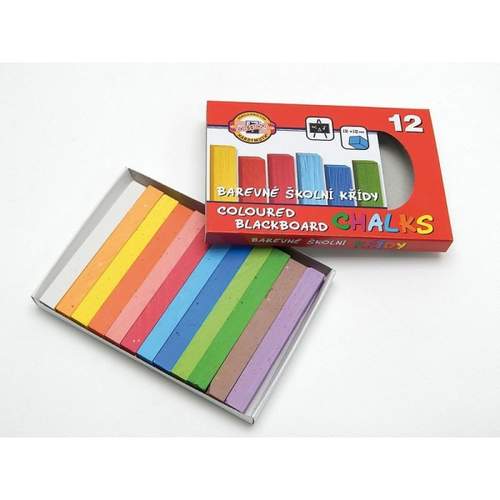 Schulkreide 12 Stück farblich sortiert günstig bei office supplies 24 kaufen